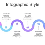 Plantillas de PowerPoint con Ondas de Colores Abstractos