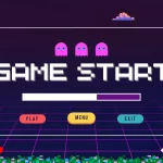 Plantilla PowerPoint de Juego Retro