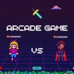 Plantilla PowerPoint de Juego Retro