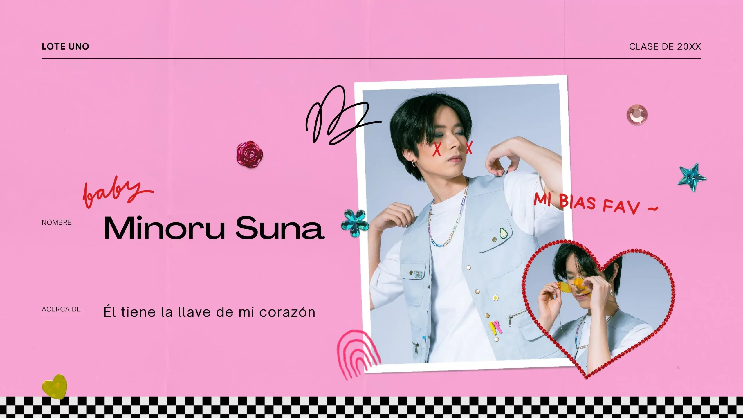 Chicos a los que quiero Plantilla PowerPoint