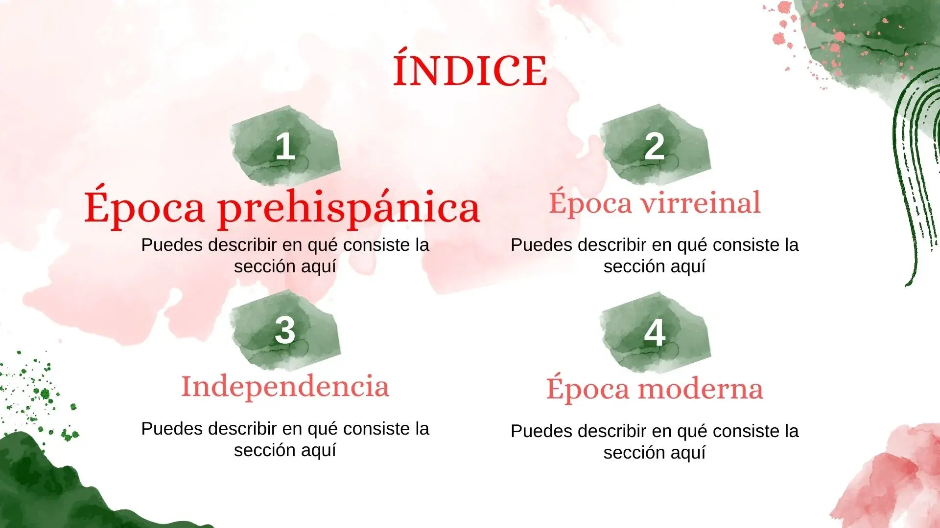 Plantillas PowerPoint Historia de México