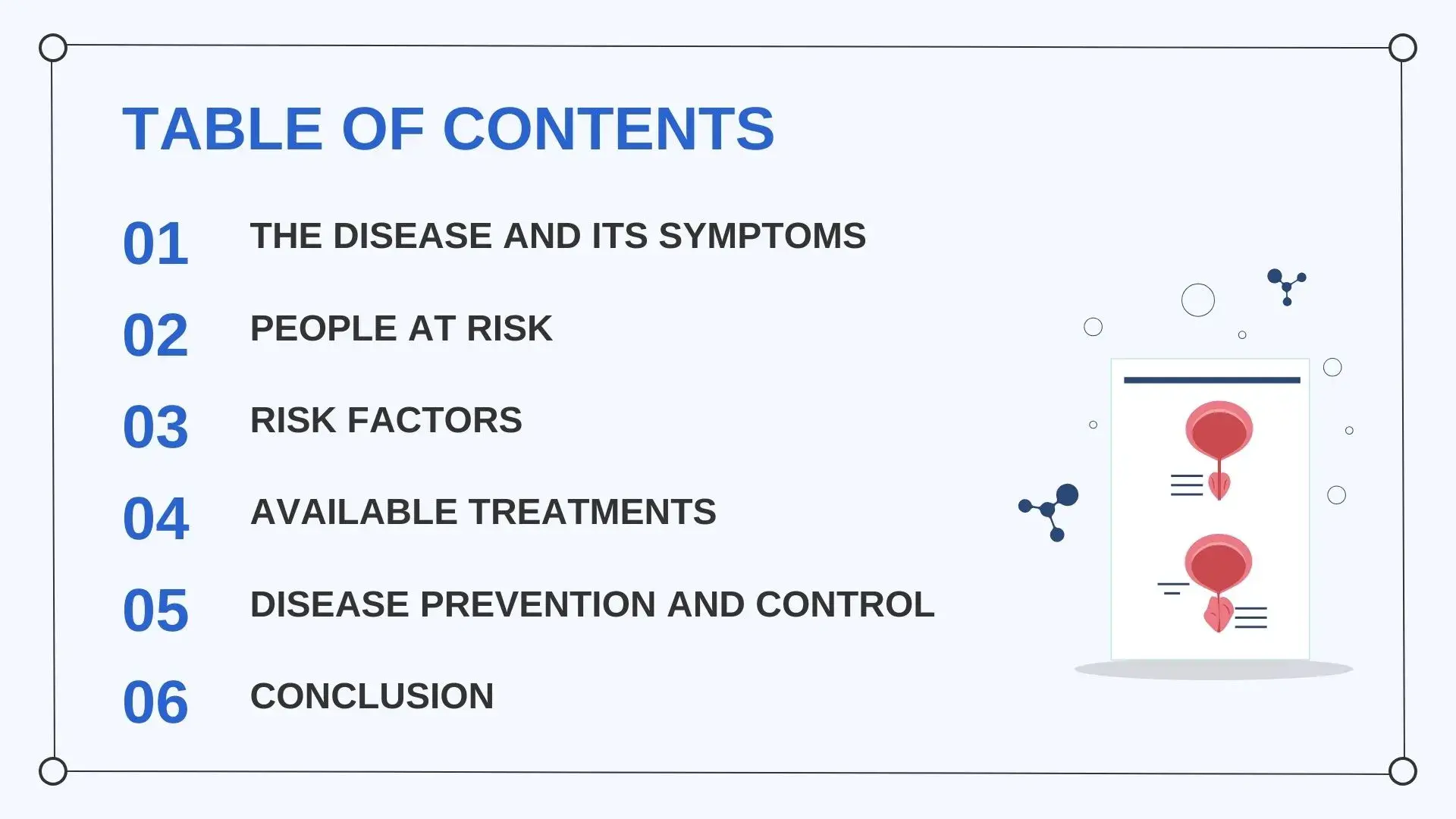 Plantillas PowerPoint de Cáncer de Próstata