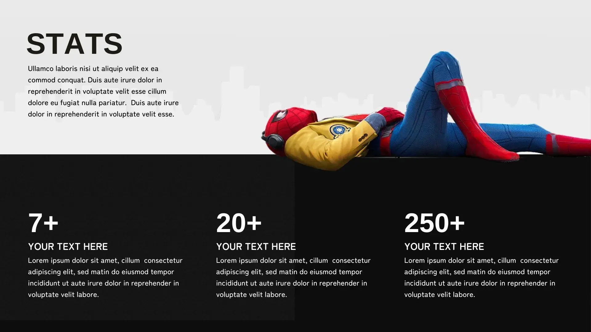 Plantilla PowerPoint de Spiderman Clásico
