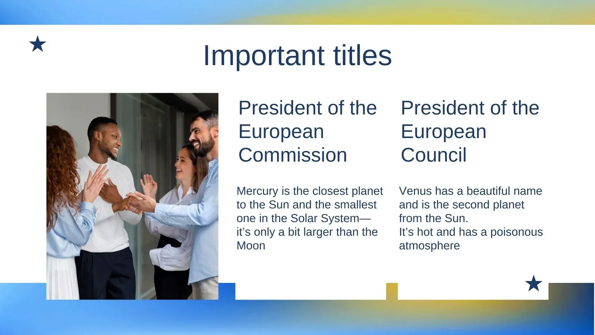 La Unión Europea Plantillas PowerPoint