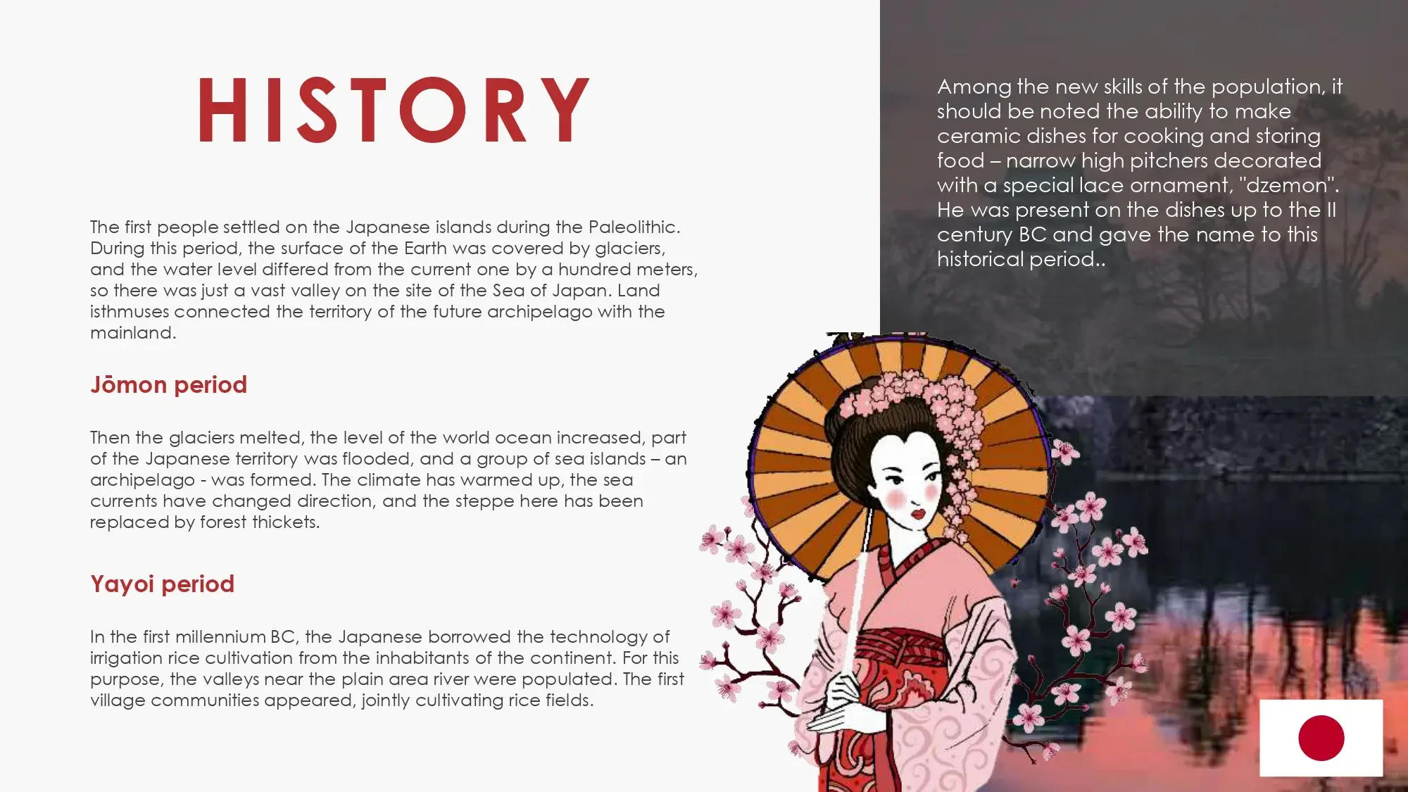 Plantilla PowerPoint Animada de Japón