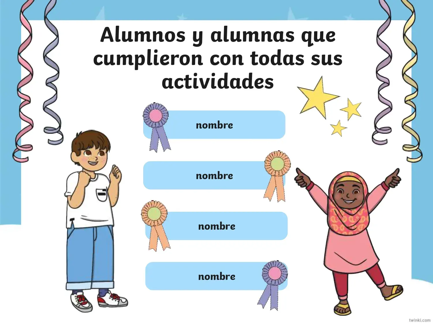 Plantillas Cuadro de Honor para PowerPoint