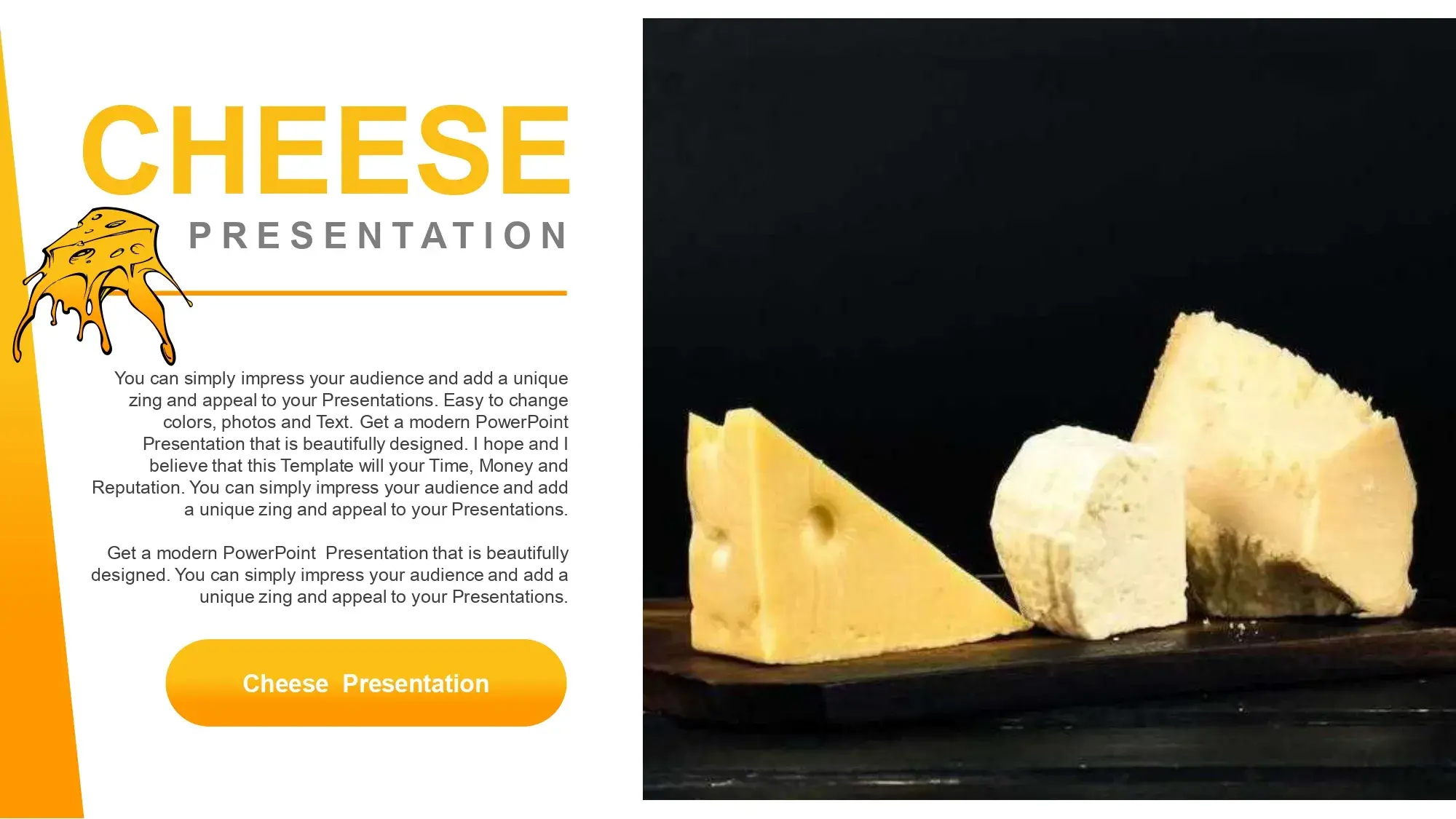 Plantillas Profesionales del Queso