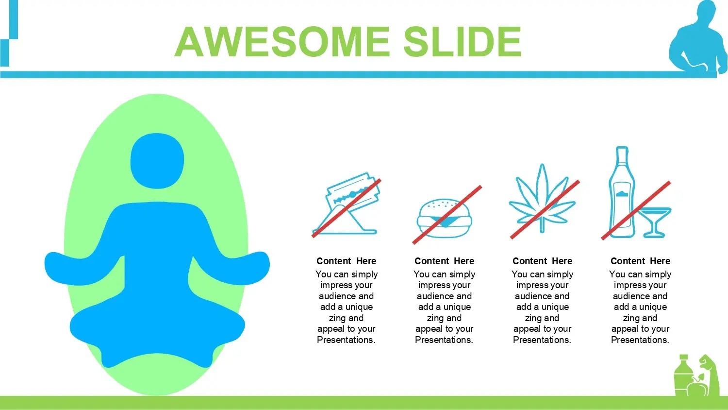 Plantillas PowerPoint Estilo de Vida Saludable