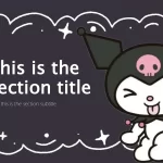 Plantillas PowerPoint de Kuromi