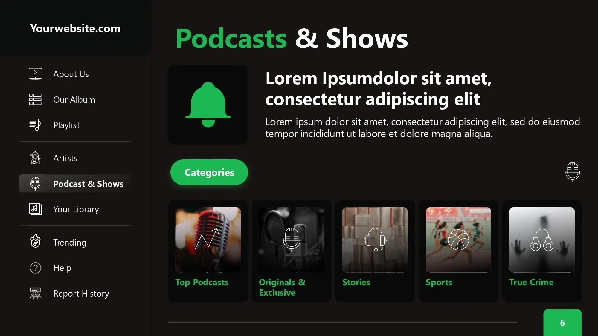 Plantillas PowerPoint de Spotify
