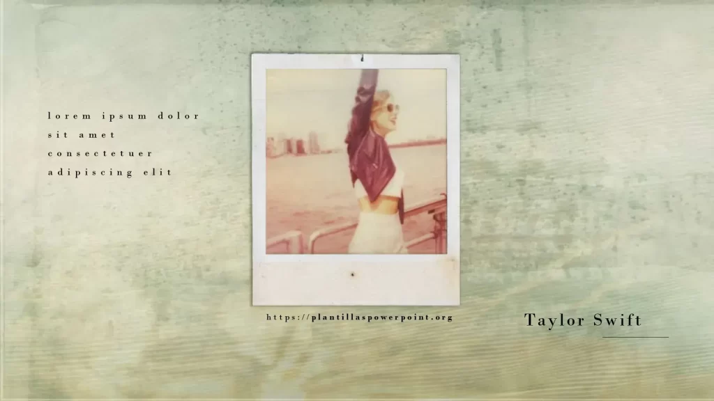 Plantillas PowerPoint de Taylor Swift