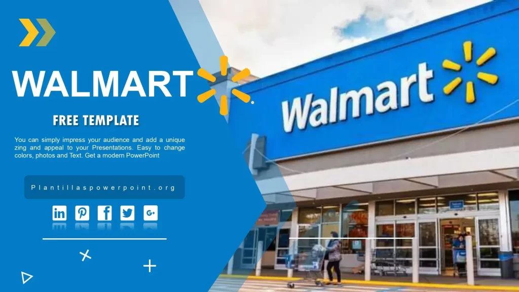 Plantillas PowerPoint de Walmart Temas PPT gratis