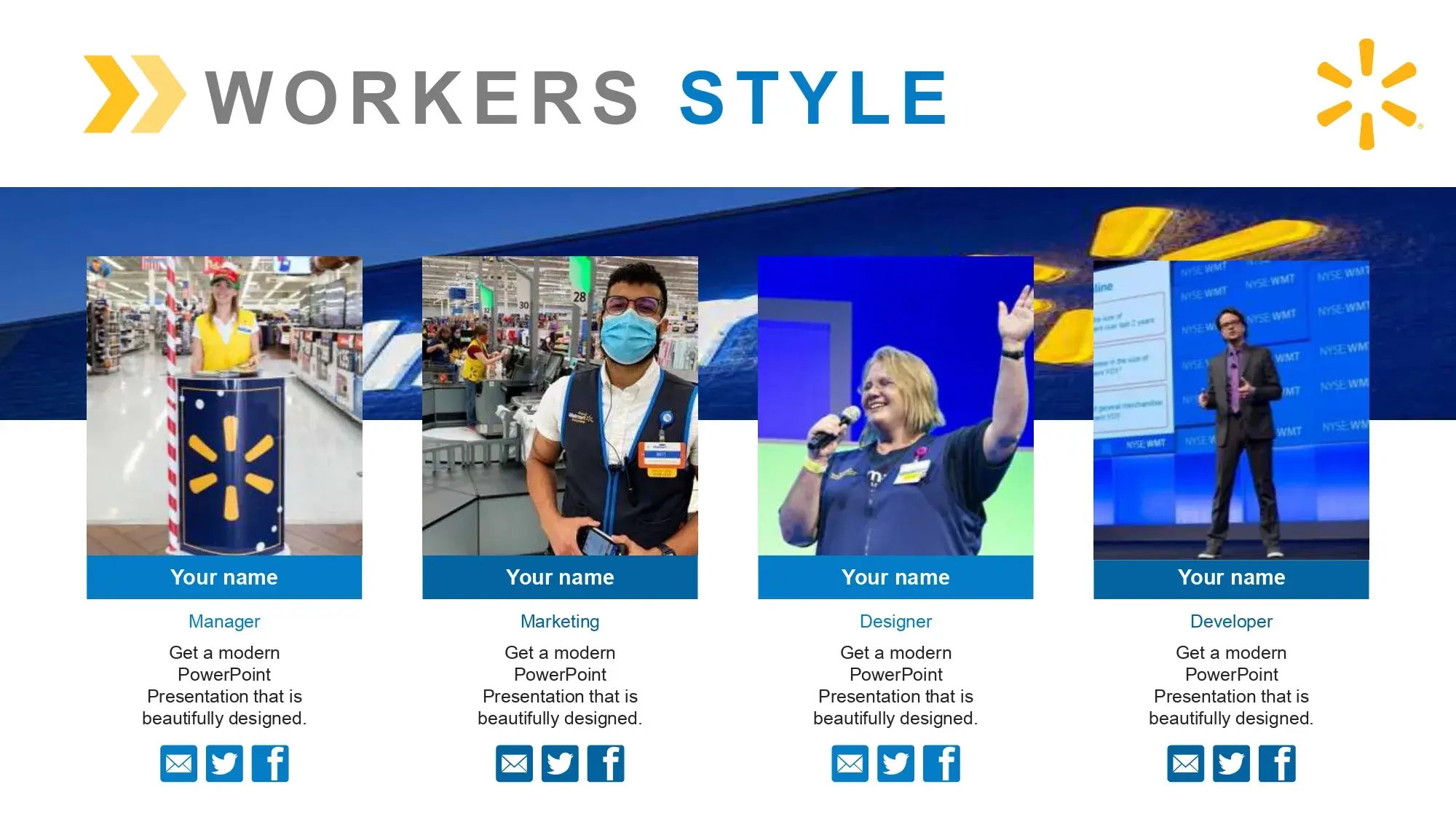 Plantillas PowerPoint de Walmart