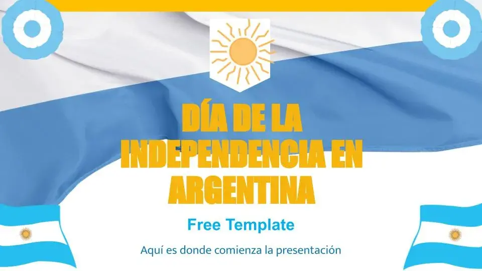 Plantillas PowerPoint de la Independencia de Argentina