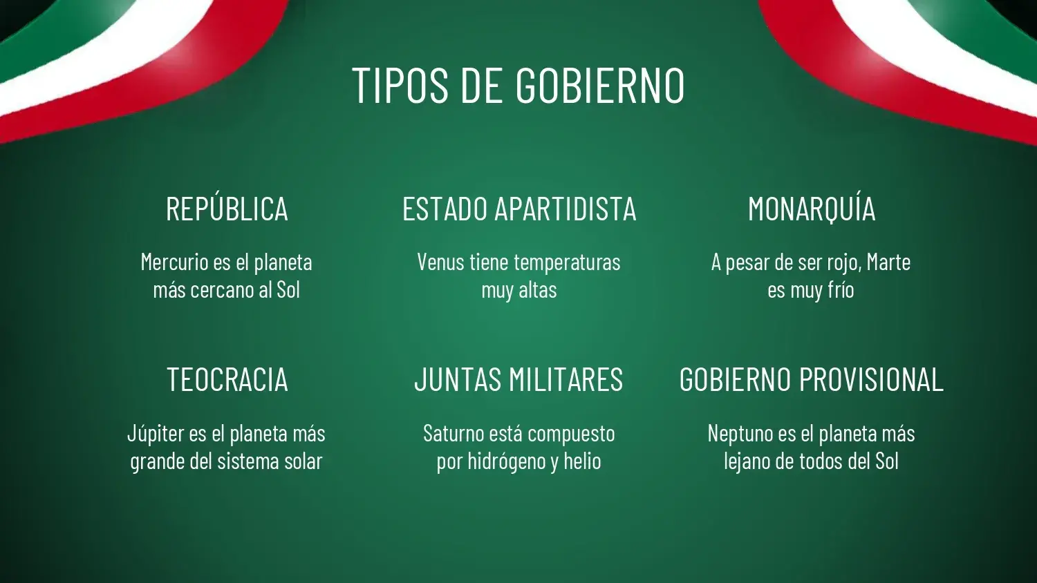Plantillas PowerPoint del Gobierno de México