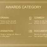 Plantillas PowerPoint sobre Premios Oscar