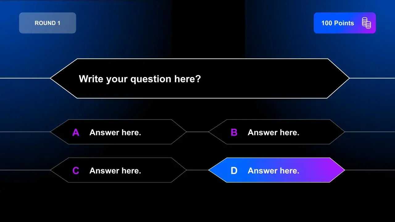Plantillas de Quien quiere ser Millonario para PowerPoint
