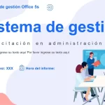 Plantillas de Sistema de gestión Office 5s