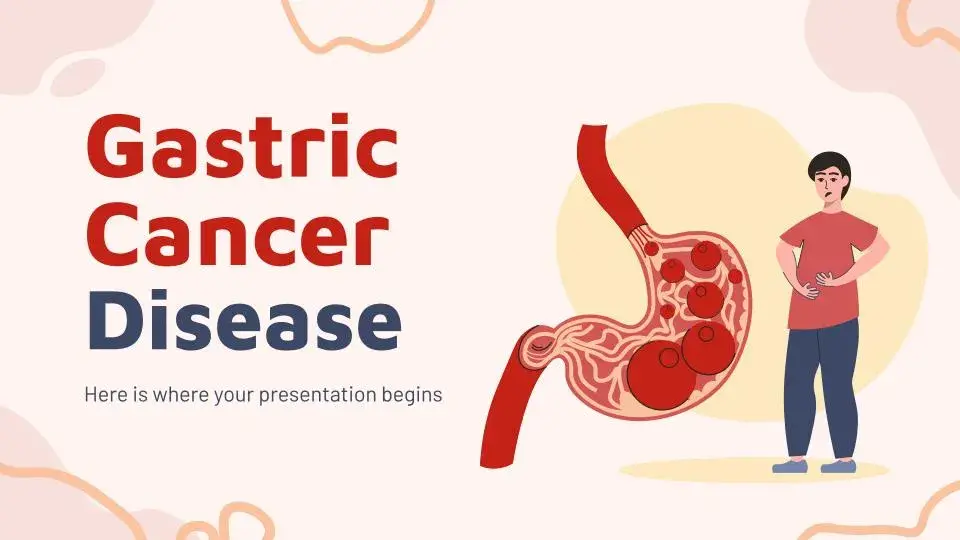Plantillas PowerPoint de Cáncer Gástrico