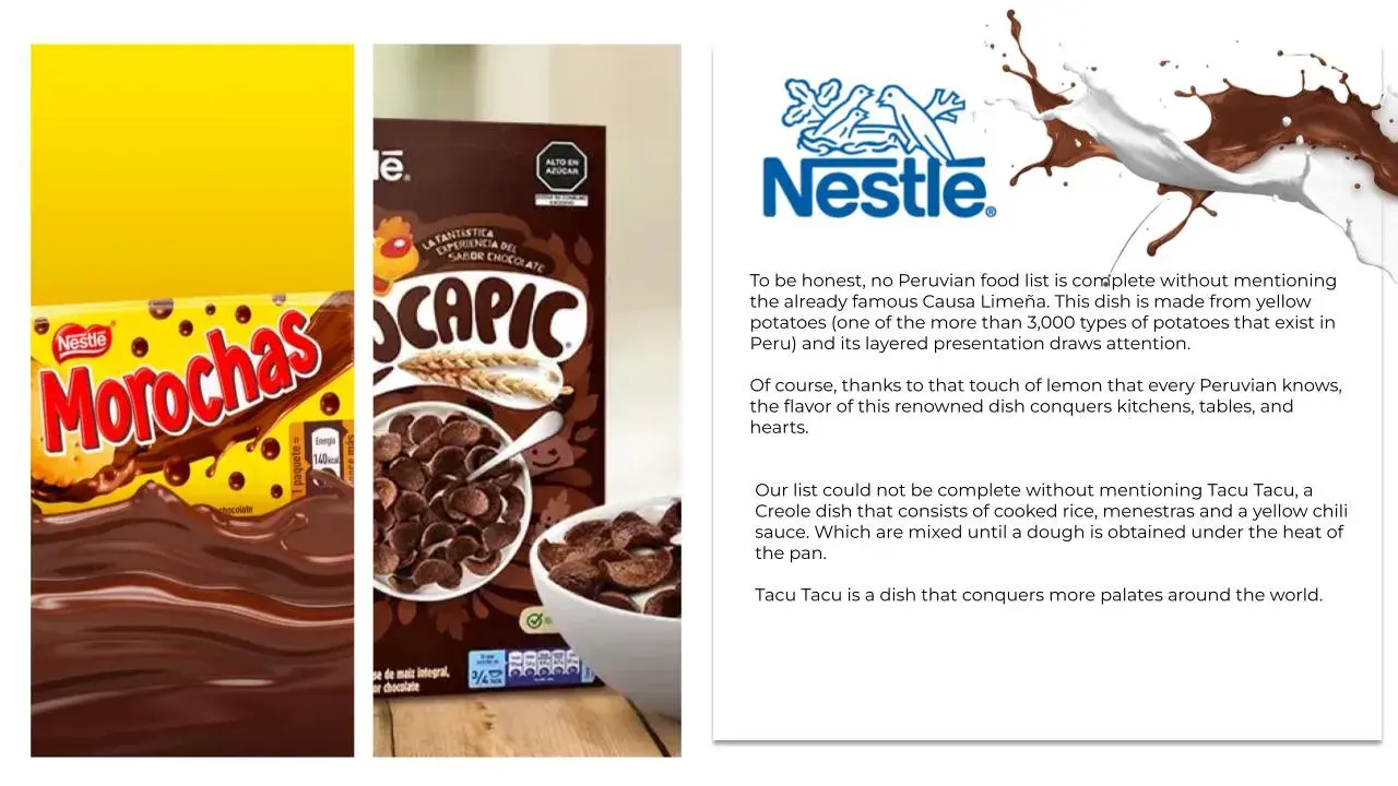 Plantilla PowerPoint de Nestlé