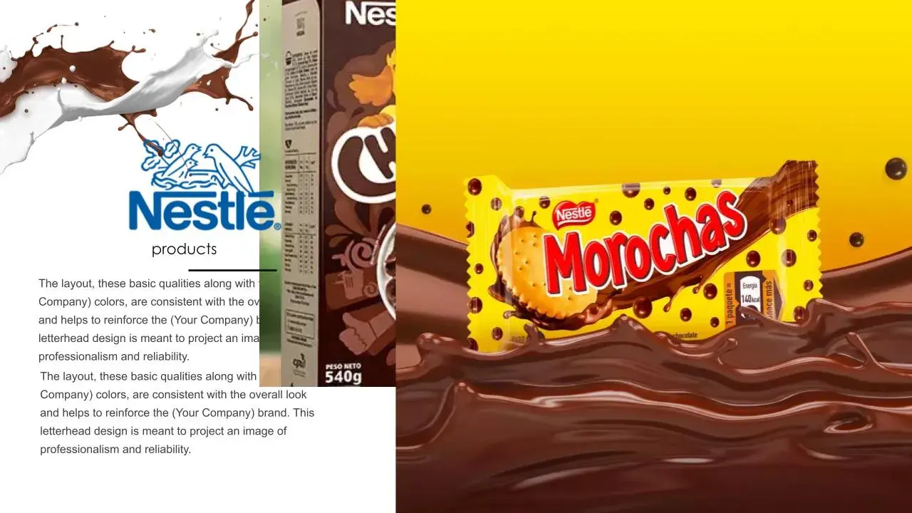 Plantilla PowerPoint de Nestlé