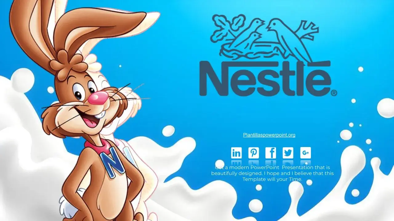Plantilla PowerPoint de Nestlé