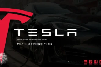Plantilla PowerPoint de Tesla