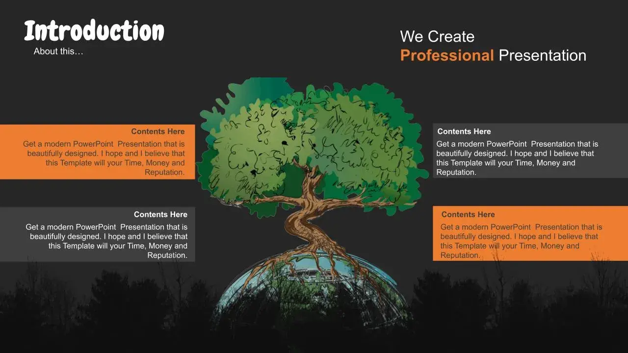 Plantilla PowerPoint sobre la Deforestación