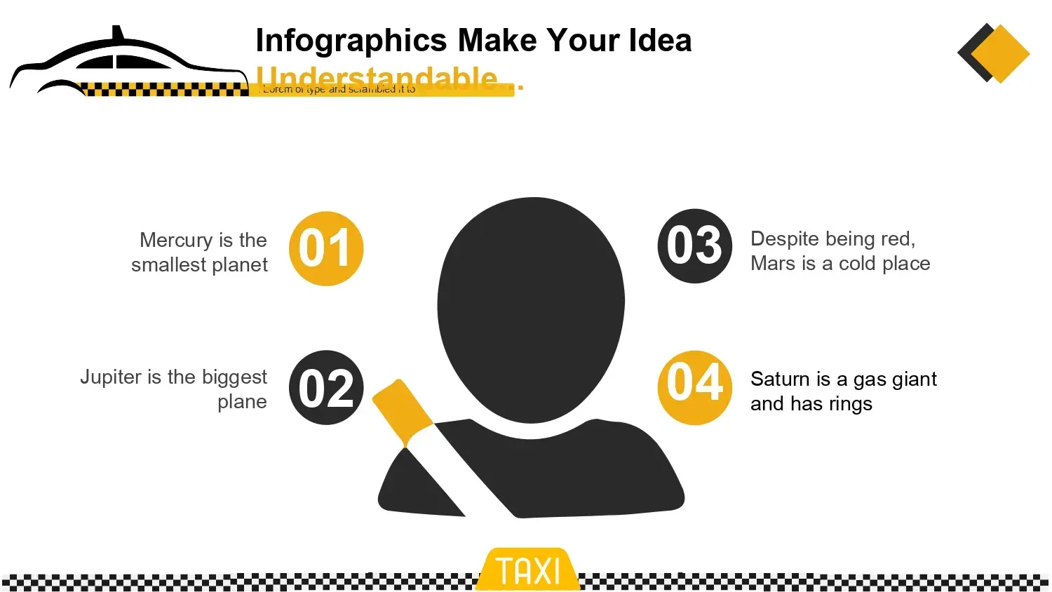 Plantilla PowerPoint de Taxi