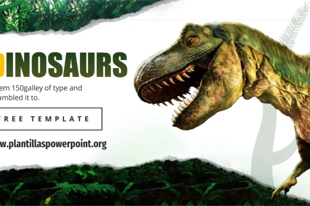 Plantilla PowerPoint de Los Dinosaurios
