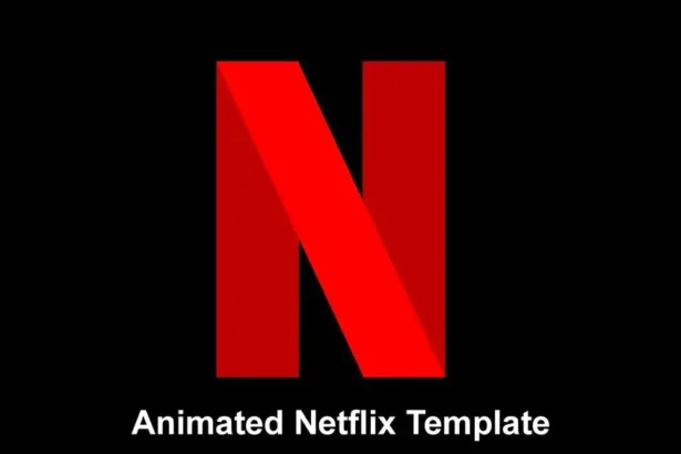 Plantilla PowerPoint Animada de Netflix