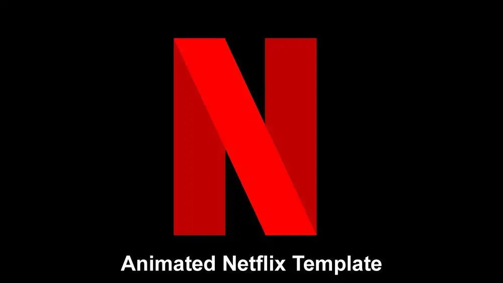 Plantilla PowerPoint Animada de Netflix