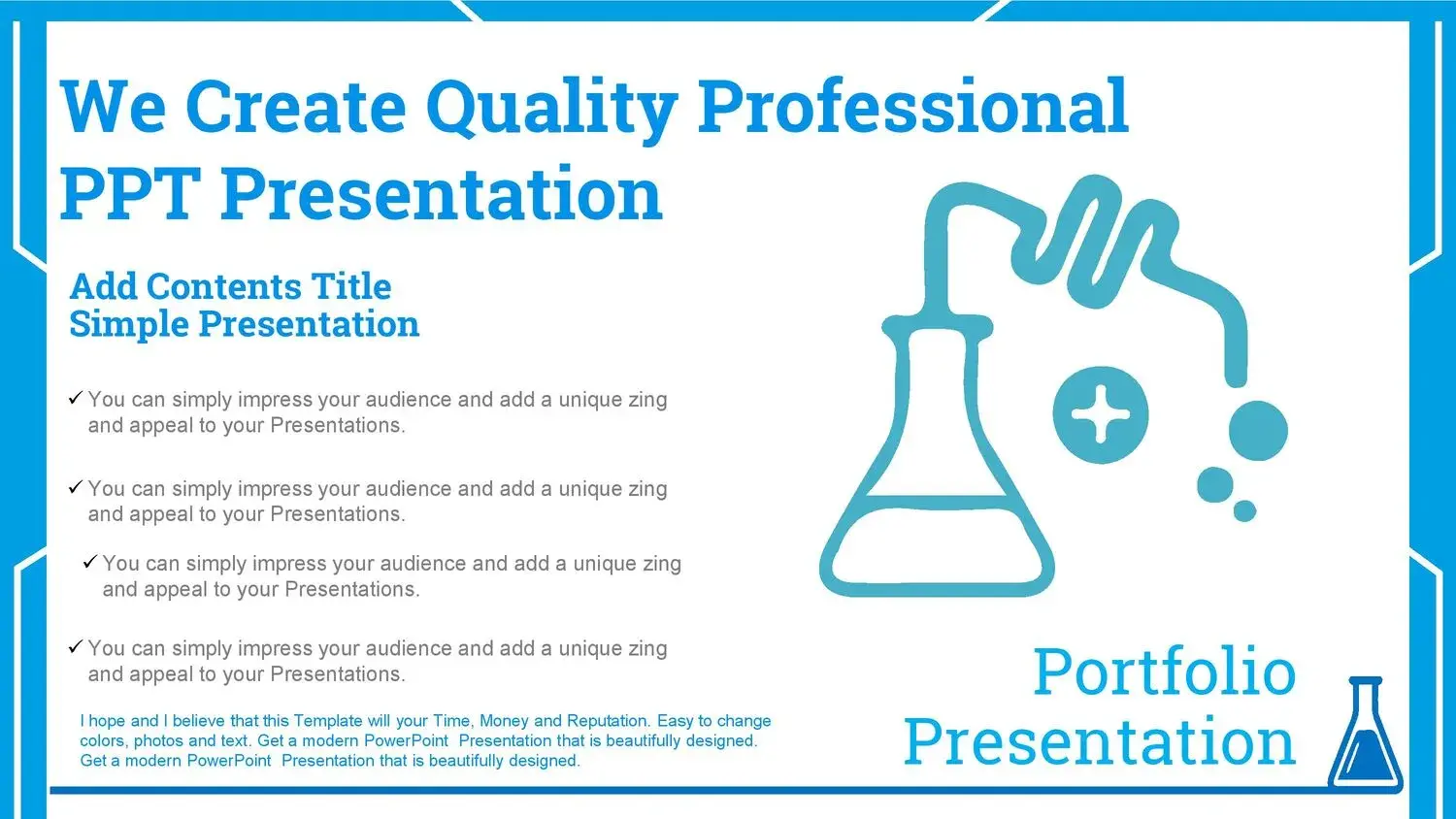 Plantilla PowerPoint Científica