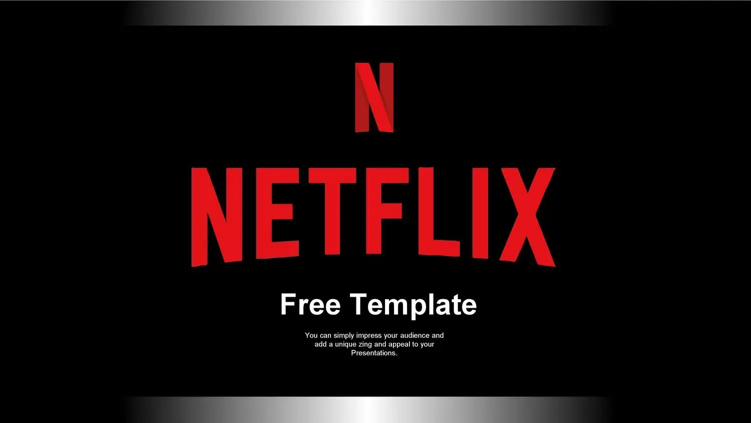 Plantilla PowerPoint Moderna de Netflix