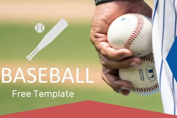 Plantilla PowerPoint de Beisbol