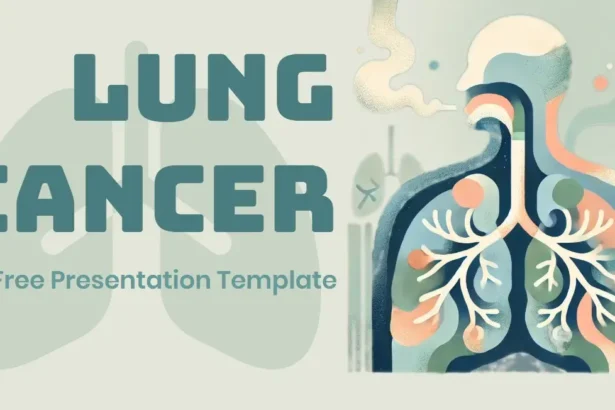 Plantilla PowerPoint de Cáncer de Pulmón
