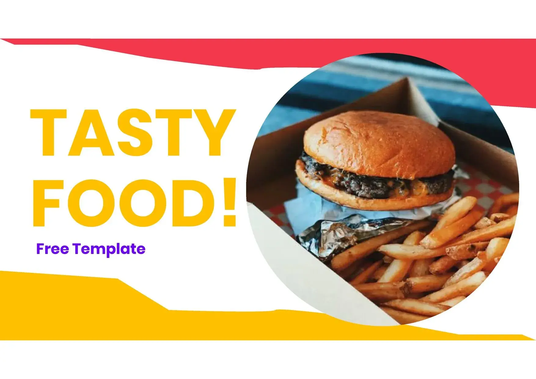 Plantilla PowerPoint de Comida Chatarra