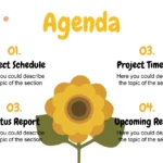 Plantilla PowerPoint de Girasoles