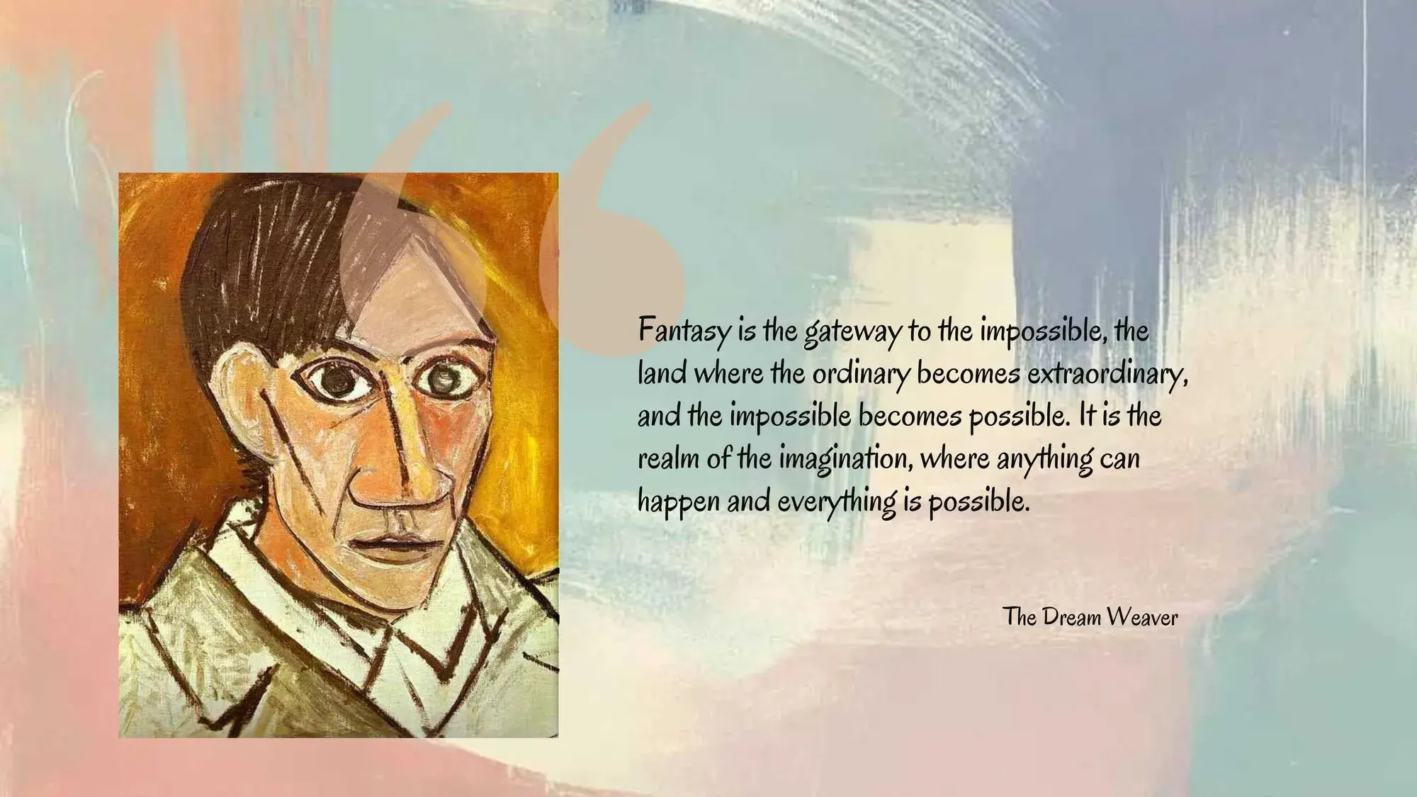 Plantilla PowerPoint de Pablo Picasso