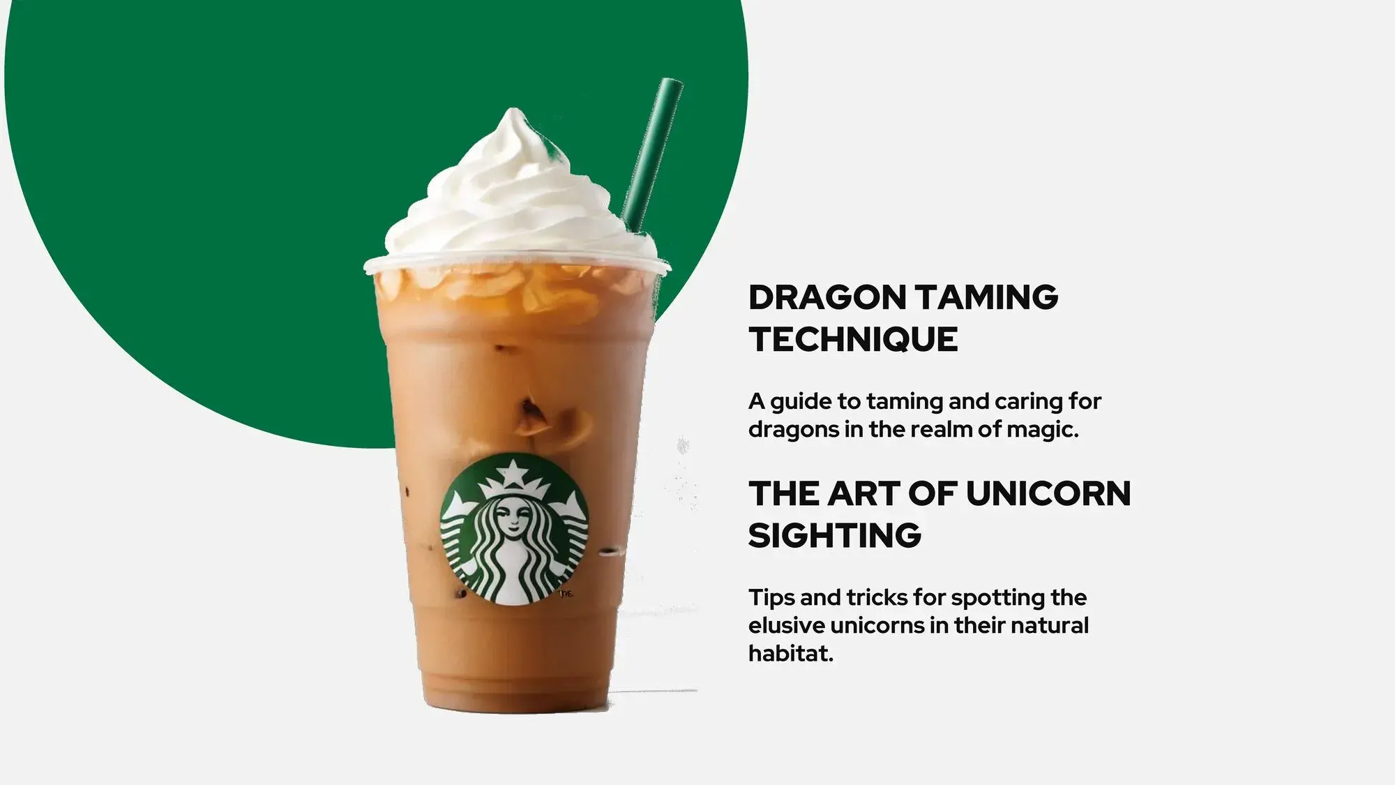 Plantilla PowerPoint de Starbucks