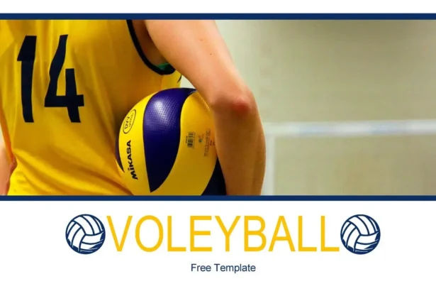 Plantilla PowerPoint de Voleibol