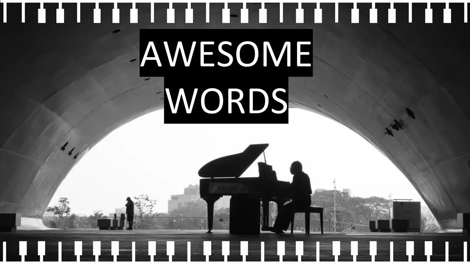Plantilla PowerPoint de Piano