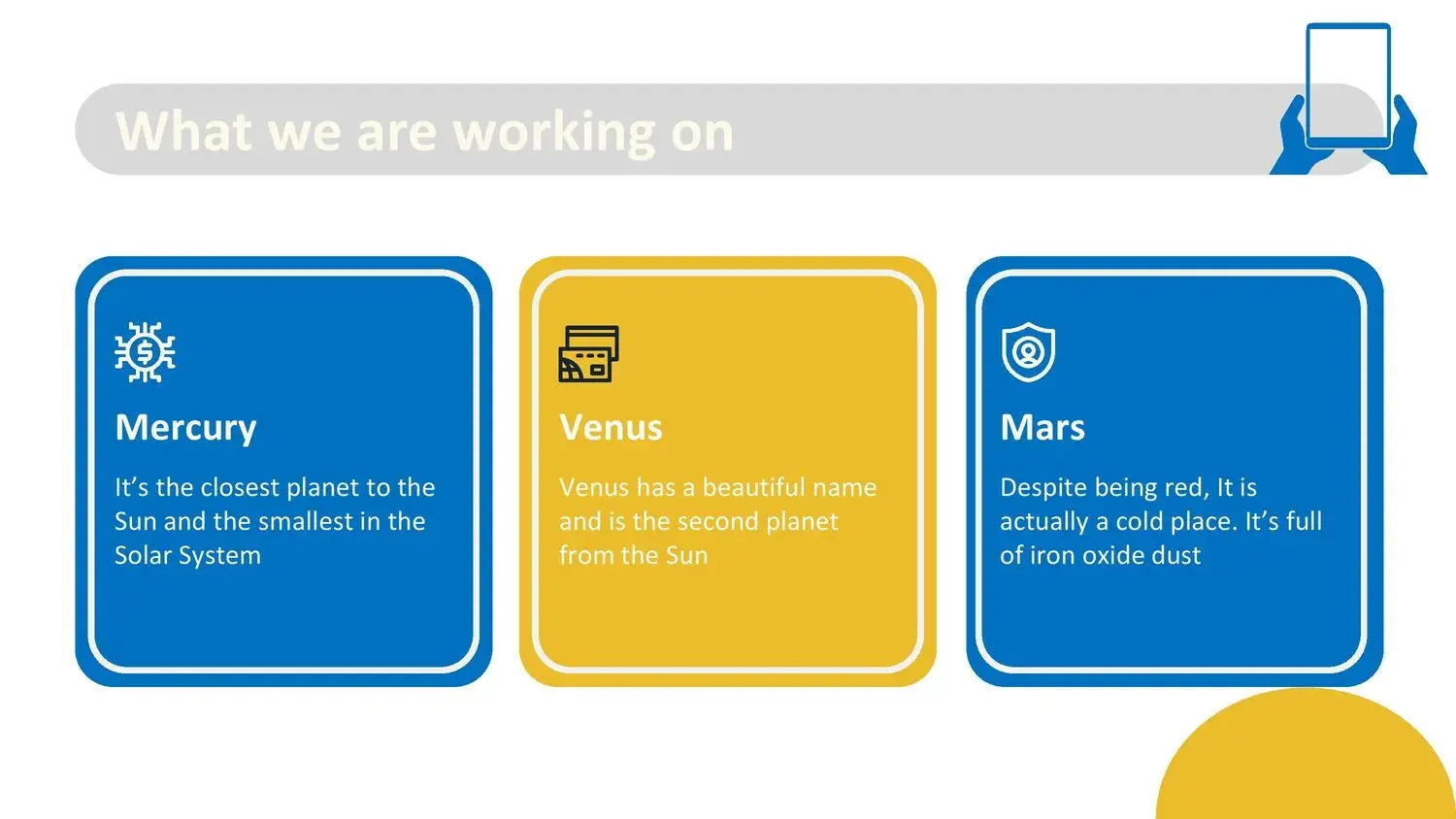 Plantilla PowerPoint de Tablets