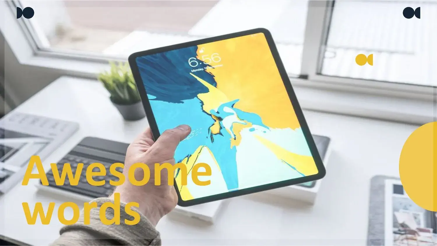 Plantilla PowerPoint de Tablets