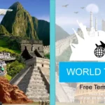 Plantilla PowerPoint de viaje por el Mundo