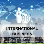 Plantilla PowerPoint de Negocios Internacionales