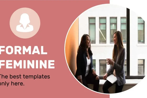 Plantilla PowerPoint Femenina y Elegante