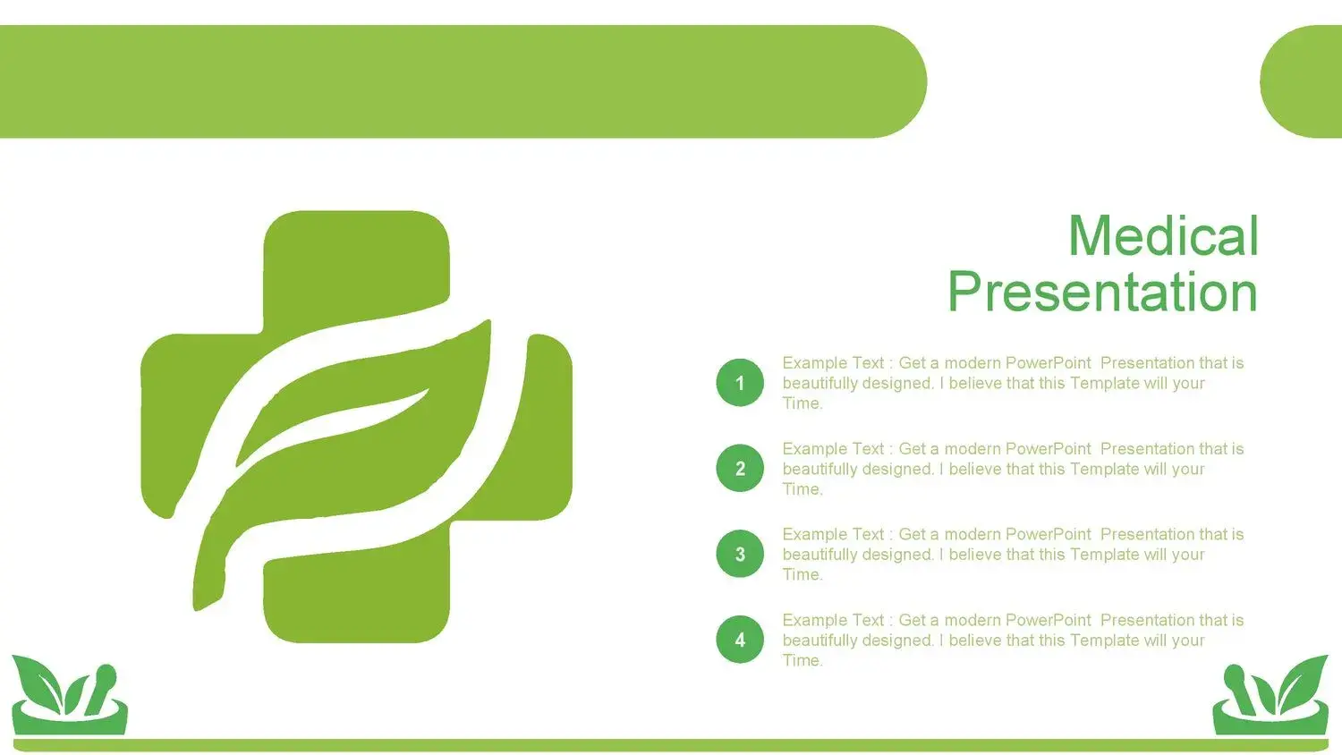 Plantilla PowerPoint de Medicina Natural