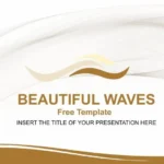 Plantilla PowerPoint de Ondas Elegantes