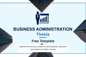 Plantilla PowerPoint para Tesis de Administración de Empresas